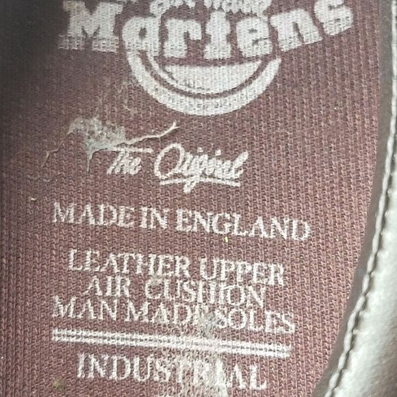 Dr. Martens Men\'s Boots Size 12 Brown Suede Steel Toe 7733 Work Shoes main image 10